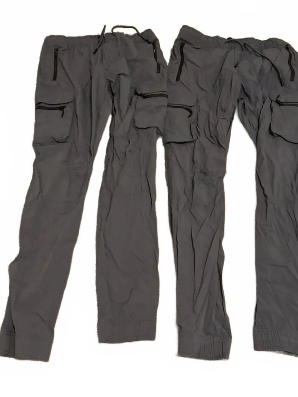 H&M Mens Gray Cargo Pants Small Utility Style Lot of 2